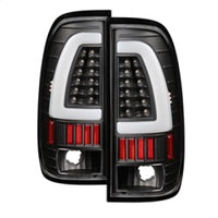 Thumbnail for xTune Ford F150 Styleside 97-03 Light Bar LED Tail Lights - Black ALT-ON-FF15097-LBLED-BK