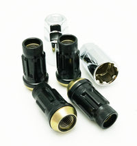 Thumbnail for Wheel Mate Muteki SR45R Lug Nut Kit Lock Set 12x1.5 45mm - Black