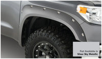 Thumbnail for Bushwacker 16-18 Toyota Tundra Fleetside Pocket Style Flares 4pc 66.7/78.7/97.6in Bed - Silver Sky