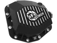 Thumbnail for aFe Street Series Rear Differential Cover Black w/Machined Fins 20+ Jeep Gladiator JT (Dana M220)