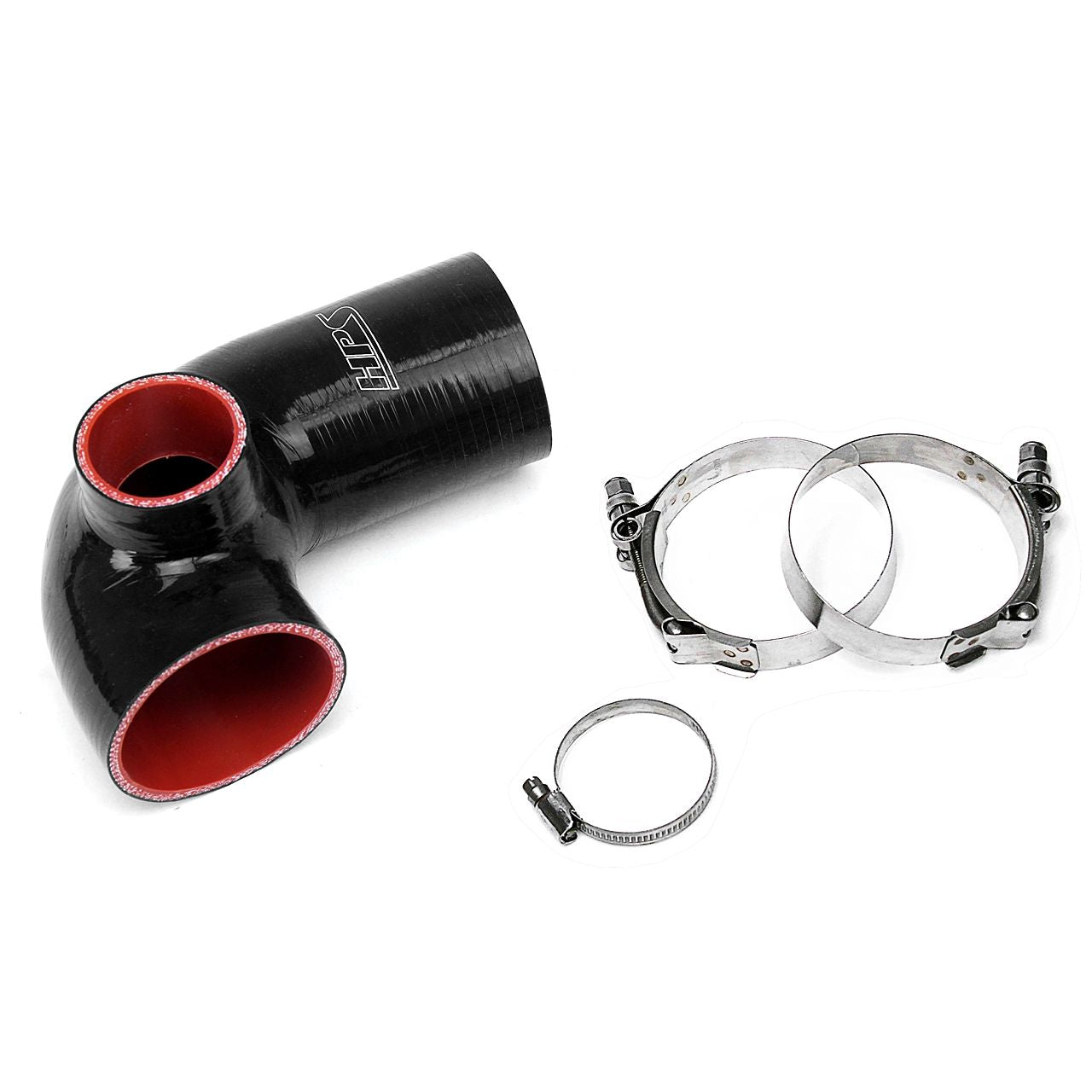 HPS Black Reinforced Silicone Post MAF Air Intake Hose Kit for Mazda 09-15 MX-5 Miata NC2 NC3