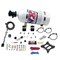 Thumbnail for Nitrous Express 96-04 Ford Mustang 4.6L 2 Valve Nitrous Plate Kit w/10lb Bottle