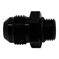 Thumbnail for DeatschWerks 6AN ORB Male to 8AN Male Flare Adapter (Incl O-Ring) - Anodized Matte Black