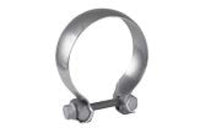 Thumbnail for Borla 2.36in (60mm) T-304 Stainless Steel Half Moon/ Swivel Joint Clamp