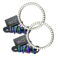 Thumbnail for Oracle GMC Sierra 14-15 LED Waterproof Fog Halo Kit - ColorSHIFT SEE WARRANTY