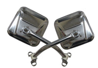 Thumbnail for Rampage 1976-1983 Jeep CJ5 Mirror Kit - Stainless
