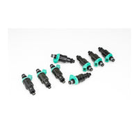 Thumbnail for DeatschWerks Universal 350cc Low Impedance 11mm Upper Injector - Set of 8