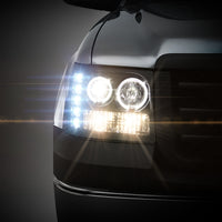 Thumbnail for Spyder GMC Sierra 1500/GMC Sierra Denali 08-13 Projector LED Halo- LED Blk PRO-YD-GS07-HL-BK