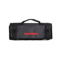 Thumbnail for Go Rhino XVenture Gear First Aid Roll - Large (5x5in. Closed) 12oz Waxed Canvas - Black