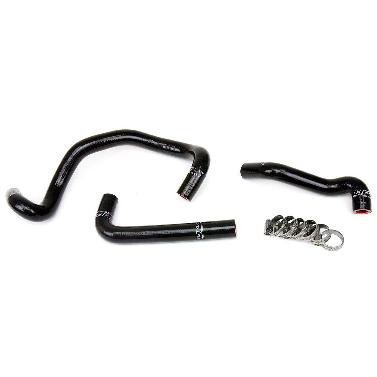HPS Black Reinforced Silicone Heater Hose Kit for Mazda 86-92 RX7 FC3S Turbo LHD