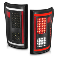 Thumbnail for ANZO 2015-2017 Ford F-150 LED Taillights Black