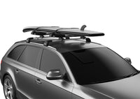 Thumbnail for Thule SUP Taxi XT - Stand Up Paddleboard Carrier (Fits Boards Up to 34in. Wide) - Black/Silver