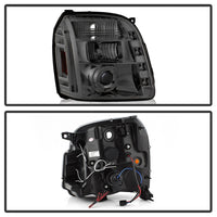 Thumbnail for Spyder GMC Yukon 07-14/Yukon Denali 07-14 Projector Headlights LED Halo LED Smke PRO-YD-GY07-HL-SM