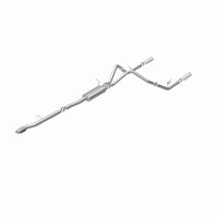 Thumbnail for Magnaflow 14 Chevy Silverado V8 5.3L CC/EC Cab Dual Split Rear Exit Stainless Cat Back Perf Exhaust