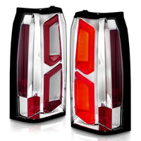 Thumbnail for ANZO 2015-2020 Chevrolet Tahoe LED Tail Lights w/ Light Bar Chrome Housing Clear Lens
