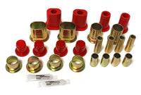Thumbnail for Energy Suspension Universal Red Front Control Arm Bushing Set - Complete Set