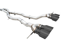 Thumbnail for AWE Track Edition Catback Exhaust for BMW G8X M3/M4 - Diamond Black Tips