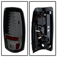 Thumbnail for Spyder Chevy Silverado 1500 03-06 (Does Not Fit Stepside)LED Tail Lights Smke ALT-YD-CS03-LED-SM