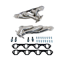 Thumbnail for 1987-1995 FORD F150 302 1-5/8 SHORTY HEADERS (POLISHED SILVER CERAMIC)