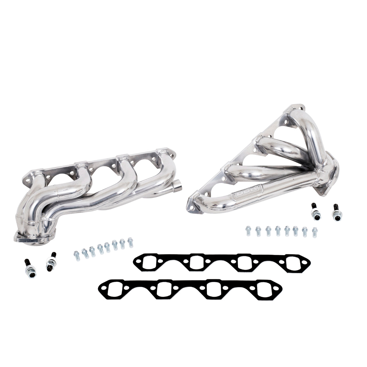 1987-1995 FORD F150 351 1-5/8 SHORTY HEADERS (POLISHED SILVER CERAMIC)
