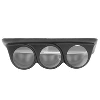 Thumbnail for Autometer 99-03 Ford Super Duty 52mm Black Triple Under Dash Pod