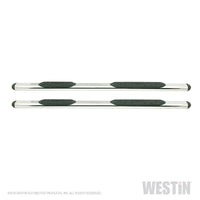 Thumbnail for Westin Premier 4 Oval Nerf Step Bars 85 in - Stainless Steel