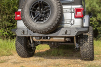 Thumbnail for Rugged Ridge Spartan Rear Bumper Full Width 18-20 Jeep Wrangler JL