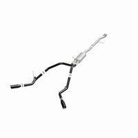 Thumbnail for MagnaFlow SYS Cat-Back 3.5in Black Dual Split Rear Tips 14-15 Chevy Silverado/GMC Sierra 4.3L-5.3L