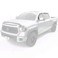 Thumbnail for EGR 07-12 Toyota Tundra Crew Max In-Channel Window Visors - Set of 4 - Matte (575195)