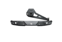 Thumbnail for Rugged Ridge 18-22 Jeep Wrangler (JL) Rubicon/Spt 2dr HD Rear Bumper w/Swing Out Tire Carrier - Blk