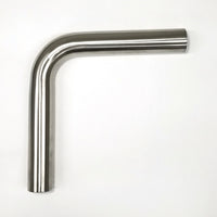 Thumbnail for Stainless Bros 1.75in Diameter 1.5D / 2.62.0in CLR 90 Degree Bend 6.5in leg/6.5in leg Mandrel Bend