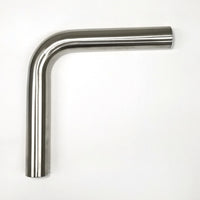 Thumbnail for Stainless Bros 1.50in Diameter 1.5D / 2.25in CLR 90 Degree Bend 6.5in leg/6.5in leg Mandrel Bend