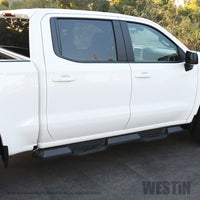 Thumbnail for Westin 2019 Chevrolet Silverado/Sierra 1500 Crew Cab Xtreme Nerf Step Bars - Textured Black