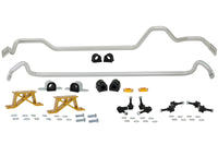 Thumbnail for Whiteline 04-05 Subaru Impreza STI Front & Rear Sway Bar Kit 24mm w/Mounts