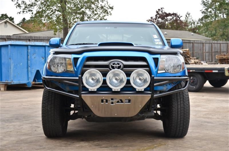 N-Fab RSP Front Bumper 05-15 Toyota Tacoma - Gloss Black - Multi-Mount