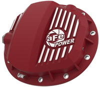 Thumbnail for aFe Pro Series GMCH 9.5 Rear Diff Cover Red w/ Machined Fins 19-20 GM Silverado/Sierra 1500