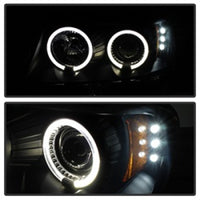 Thumbnail for Spyder Jeep Grand Cherokee 99-04 Projector Headlights LED Halo LED Black Smoke PRO-YD-JGC99-HL-BSM