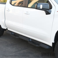 Thumbnail for Westin 2019 Chevrolet Silverado/Sierra 1500 Crew Cab Xtreme Nerf Step Bars - Textured Black