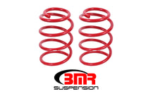 Thumbnail for BMR 07-14 Shelby GT500 Front Performance Version Lowering Springs - Red
