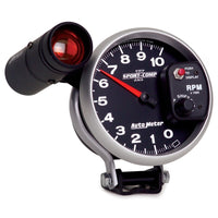 Thumbnail for Autometer Sport-Comp II 5 inch 0-10000 RPM Pedestal Mount Tachometer Shift-Lite