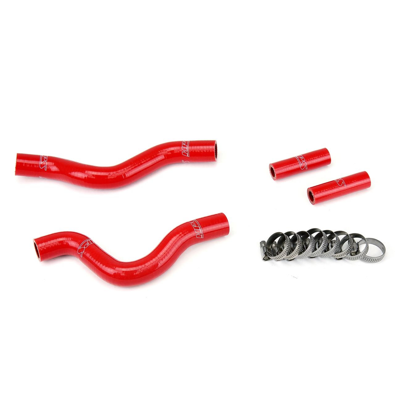 HPS Red Reinforced Silicone Radiator Hose Kit Coolant for Suzuki 01-11 RM250