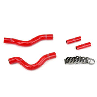 Thumbnail for HPS Red Reinforced Silicone Radiator Hose Kit Coolant for Suzuki 01-11 RM250