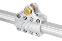 Thumbnail for RockJock Currectlync Ram Assist Tie Rod Clamp Bracket 7075-T6 Billet Aluminum For 42mm 1 5/8in Tube