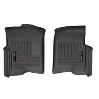 Thumbnail for Husky Liners 04-08 Ford f-150 SuperCrew Cab WeatherBeater Front Floor Liner (Black)