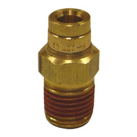 Thumbnail for Firestone Male Connector 1/4in. Push-Lock x 1/8in. NPT Brass Air Fitting - 6 Pack (WR17603454)