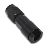 Thumbnail for Russell Performance 5/16in SAE Quick Disc Female to -6 Hose Black Straight Degree Hose End