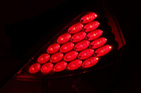 Thumbnail for ANZO 2003-2005 Nissan 350Z LED Taillights Red