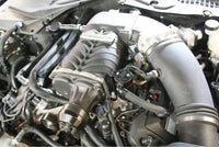 Thumbnail for J&L 11-17 Ford Mustang GT (w/Roush/VMP Supercharger) Driver Side Oil Separator 3.0 - Black Anodized