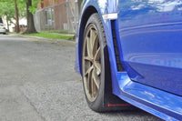 Thumbnail for Rally Armor 15-21 Subaru WRX/STI (Sedan ONLY) Blue UR Mud Flap w/ White Logo