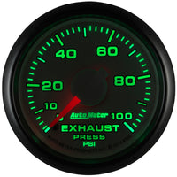 Thumbnail for Autometer Factory Match 52.4mm Mechanical 0-100 PSI Exhaust (Drive) Pressure Gauge
